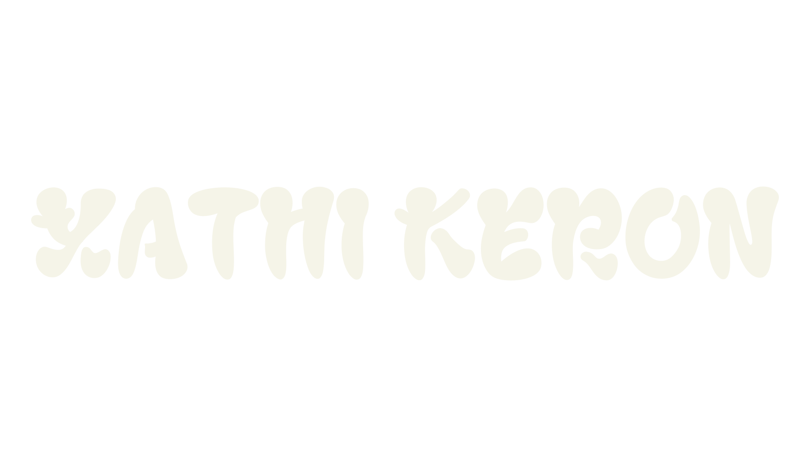 Xathi Keron, halloween font preview