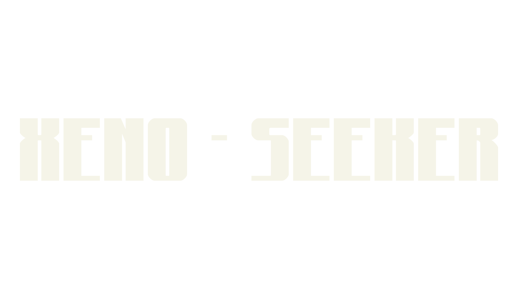 Xeno - Seeker, display market font preview