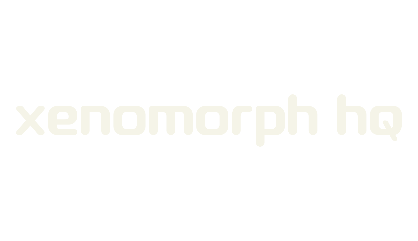 xenomorph hq, futuristic font preview