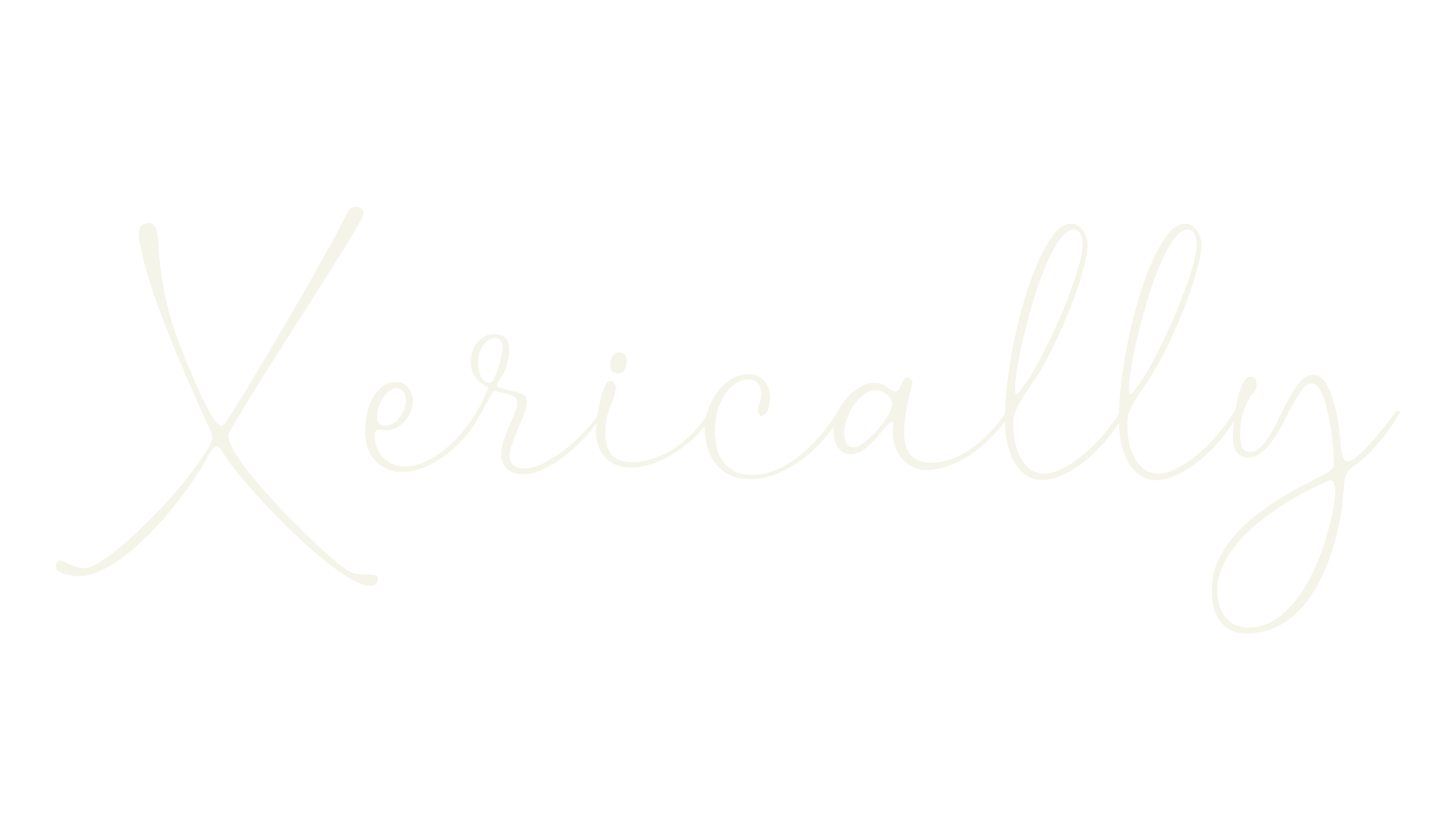 Xerically, fashion script font preview