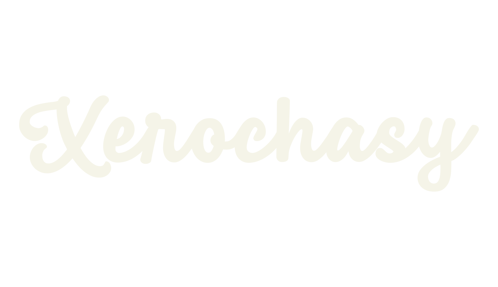 Xerochasy, fashion script font preview