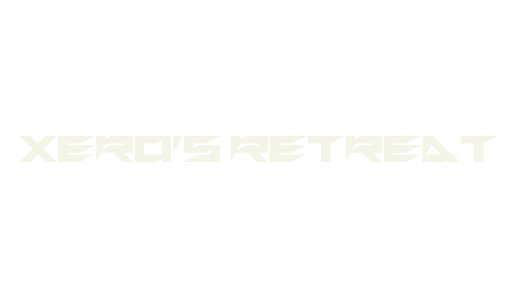 Xero's Retreat, display market font preview