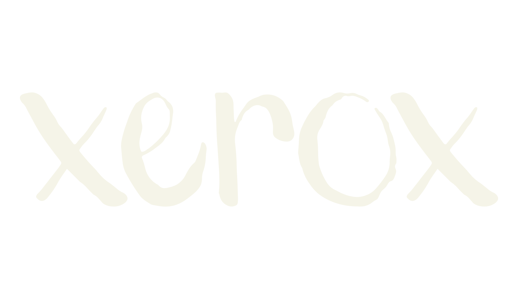 xerox, script font preview