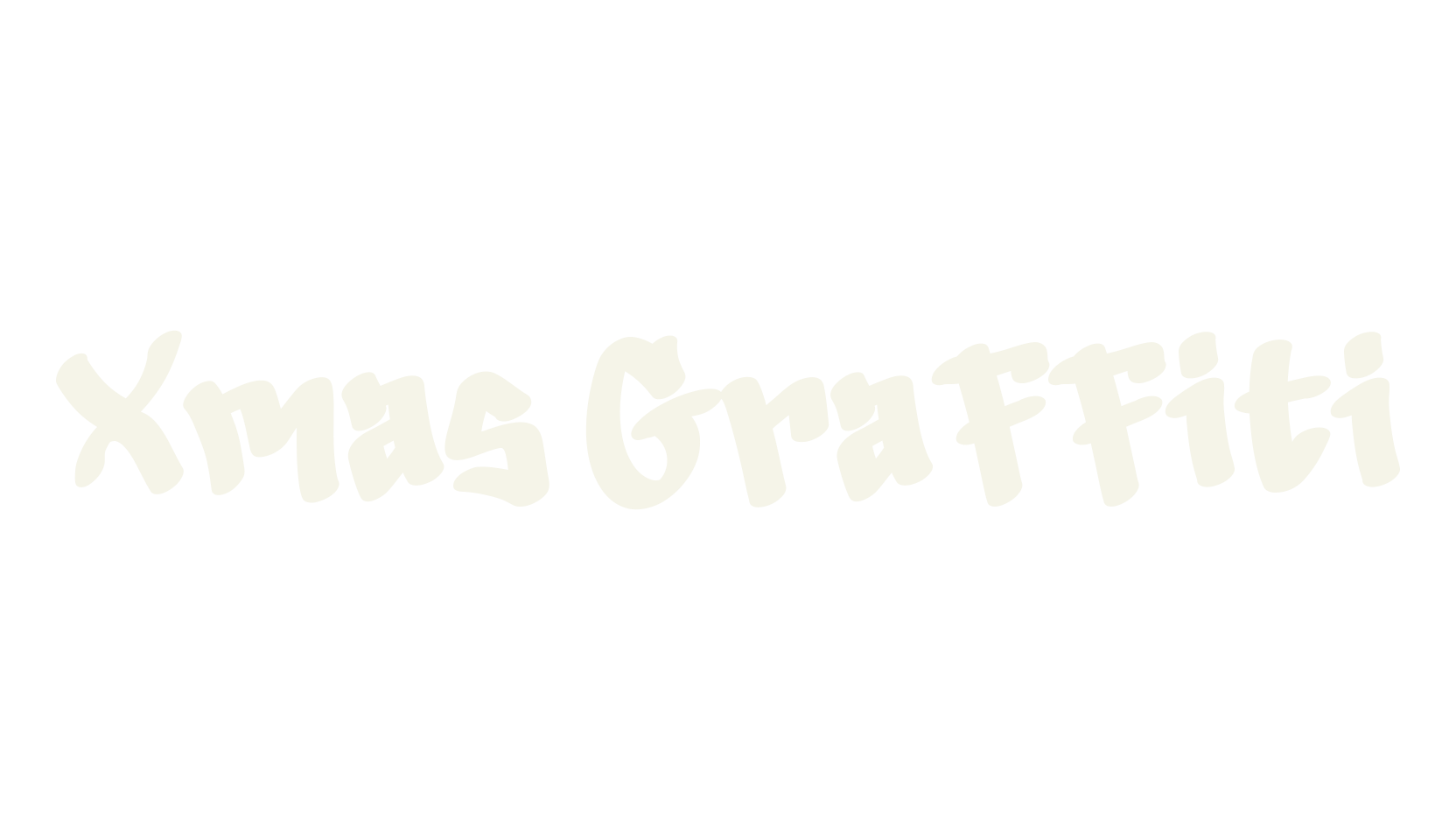 Xmas Graffiti, fancy font preview