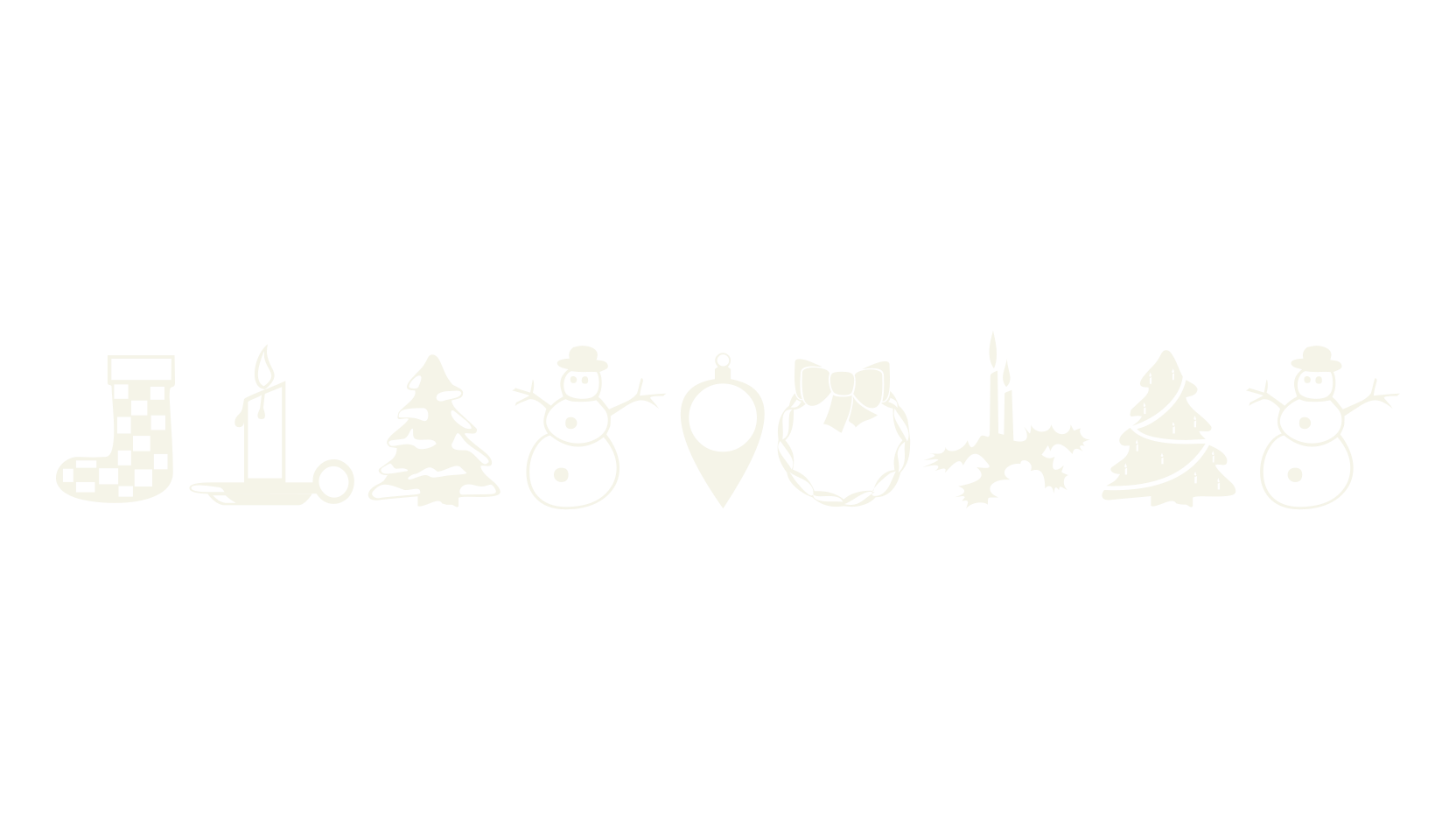 XmasDings, christmas font preview