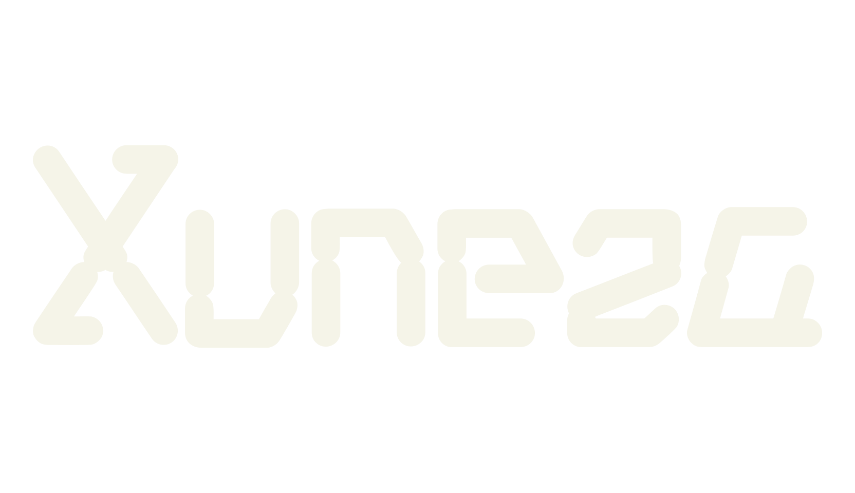 Xuneza, lettering font preview