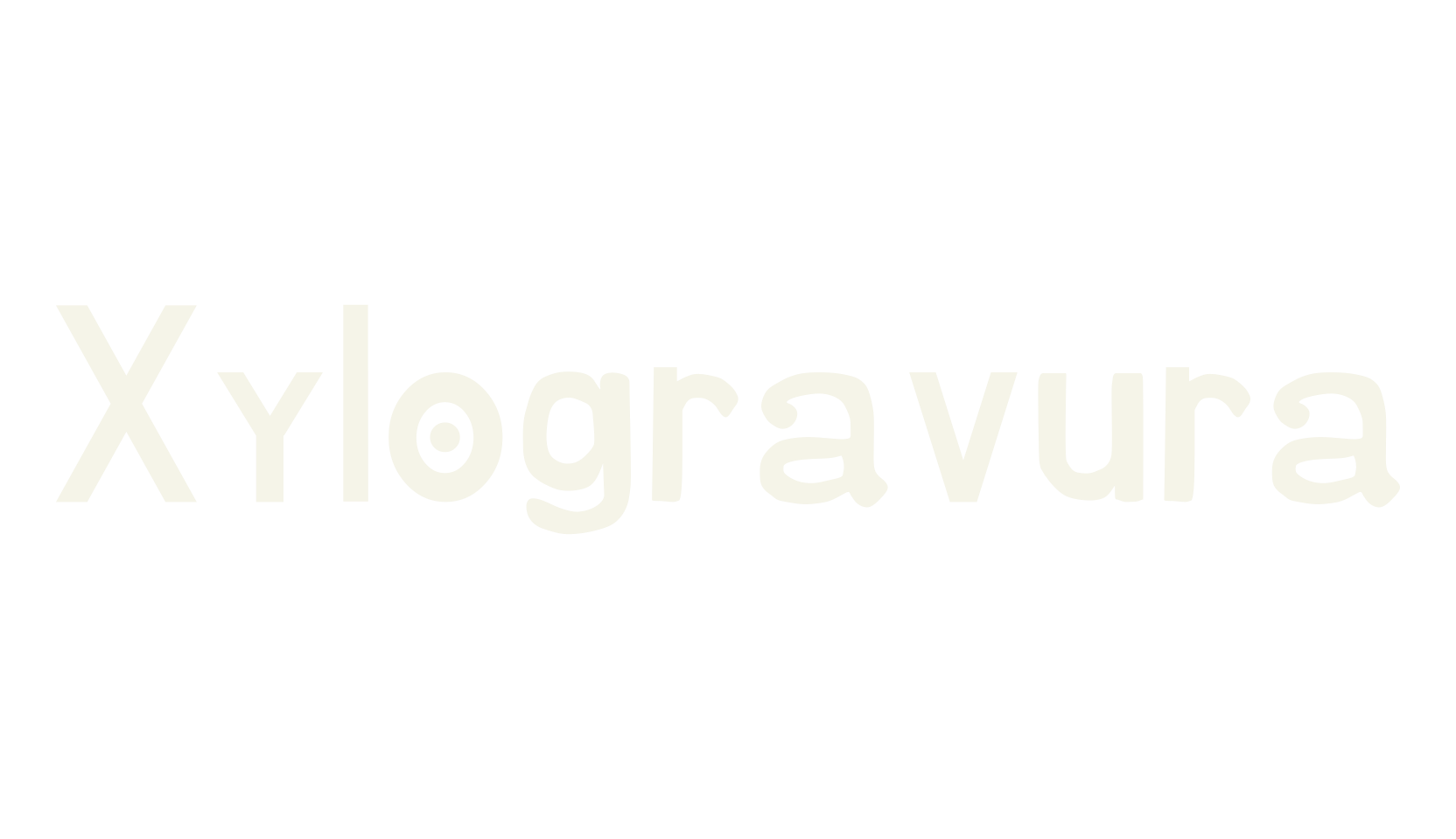 Xylogravura, backwoods font preview