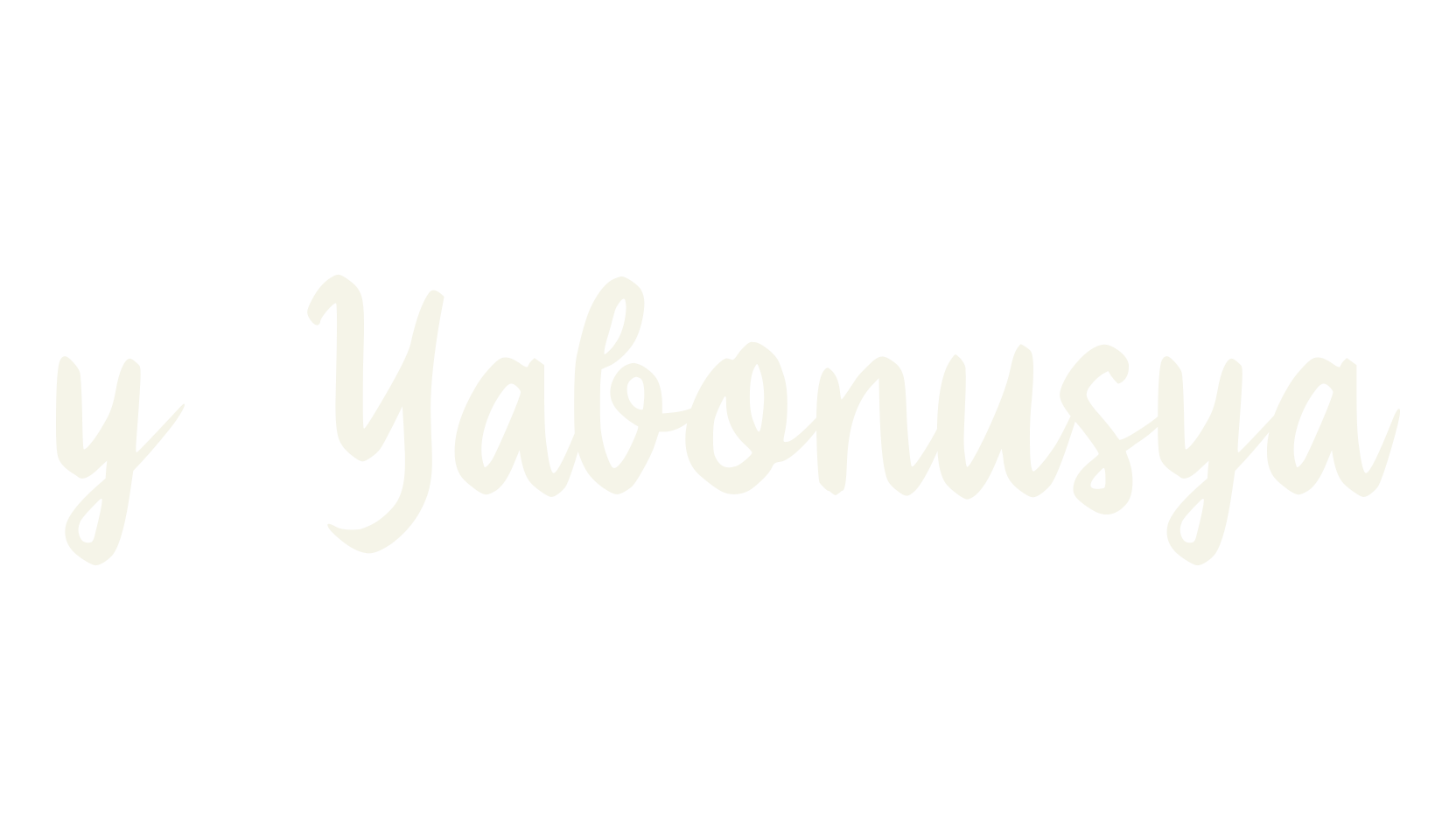 y Yabonusya, fashion script font preview