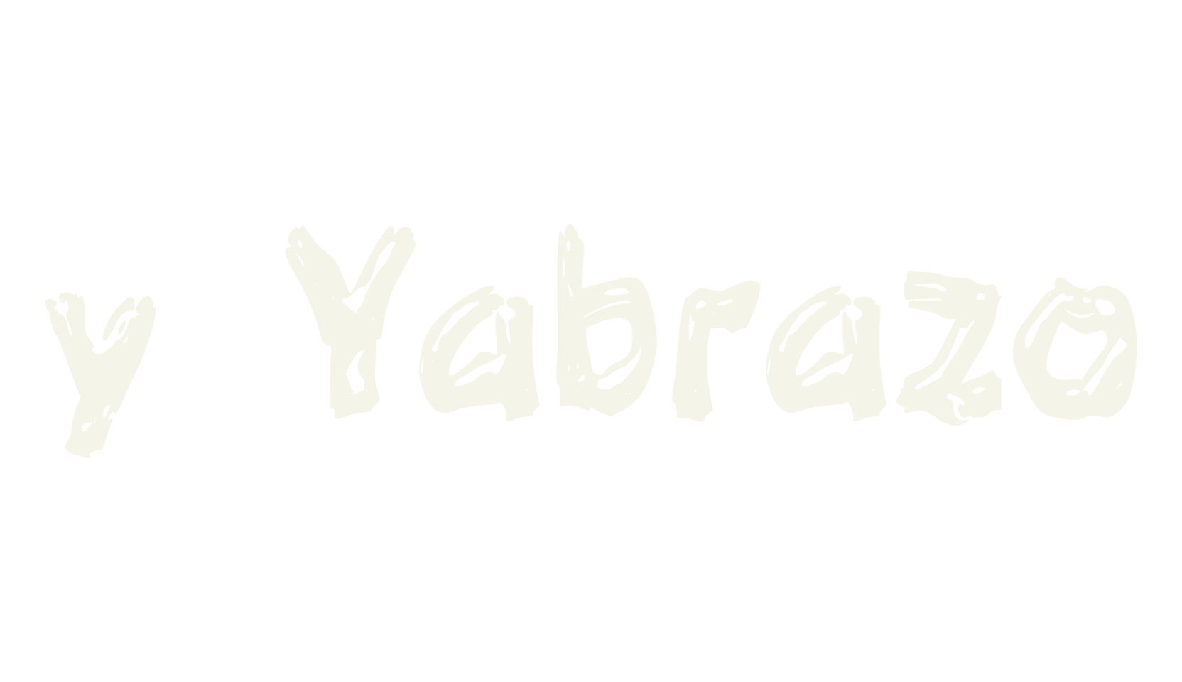 y Yabrazo, display market font preview