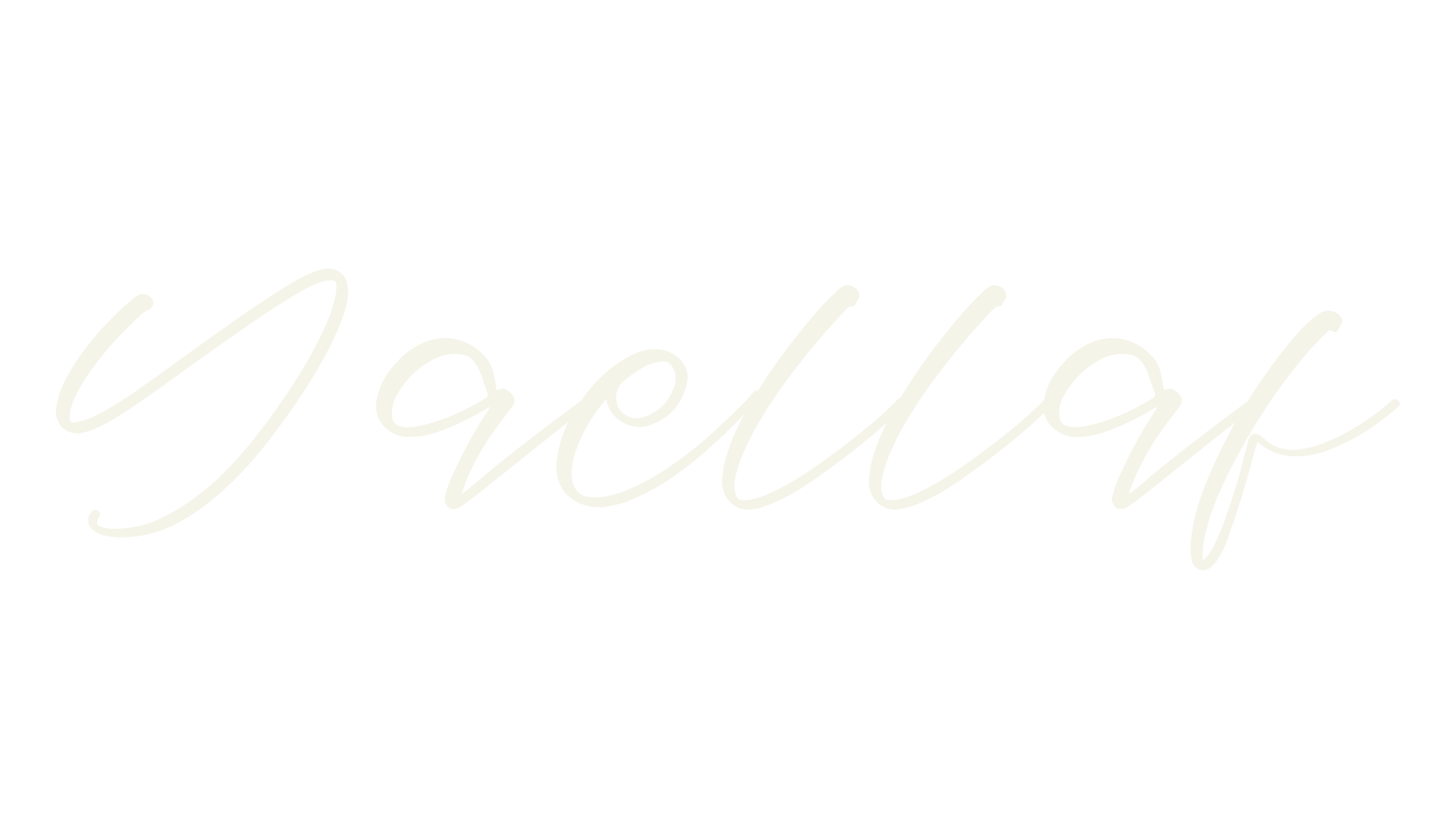 Yaellaf, script font preview