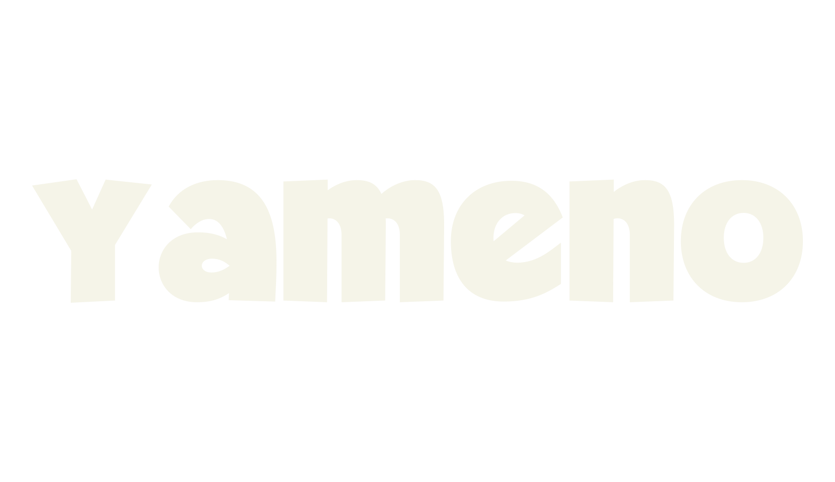 Yameno, bold font preview