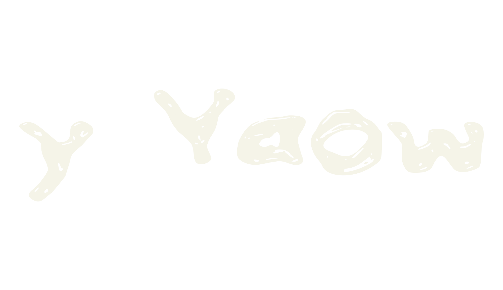 y Yaow, fashion sign font preview