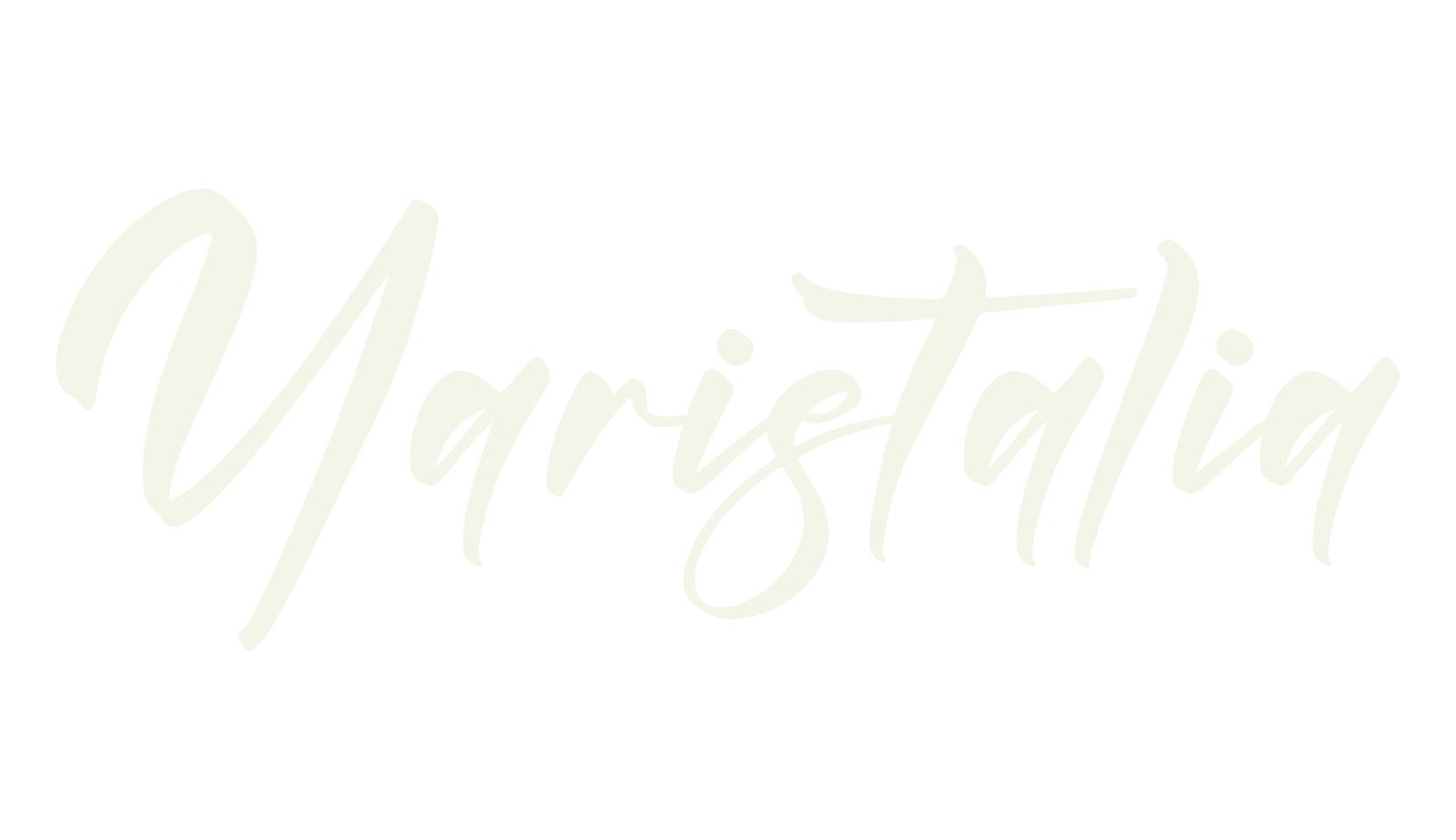 Yaristalia, script font preview