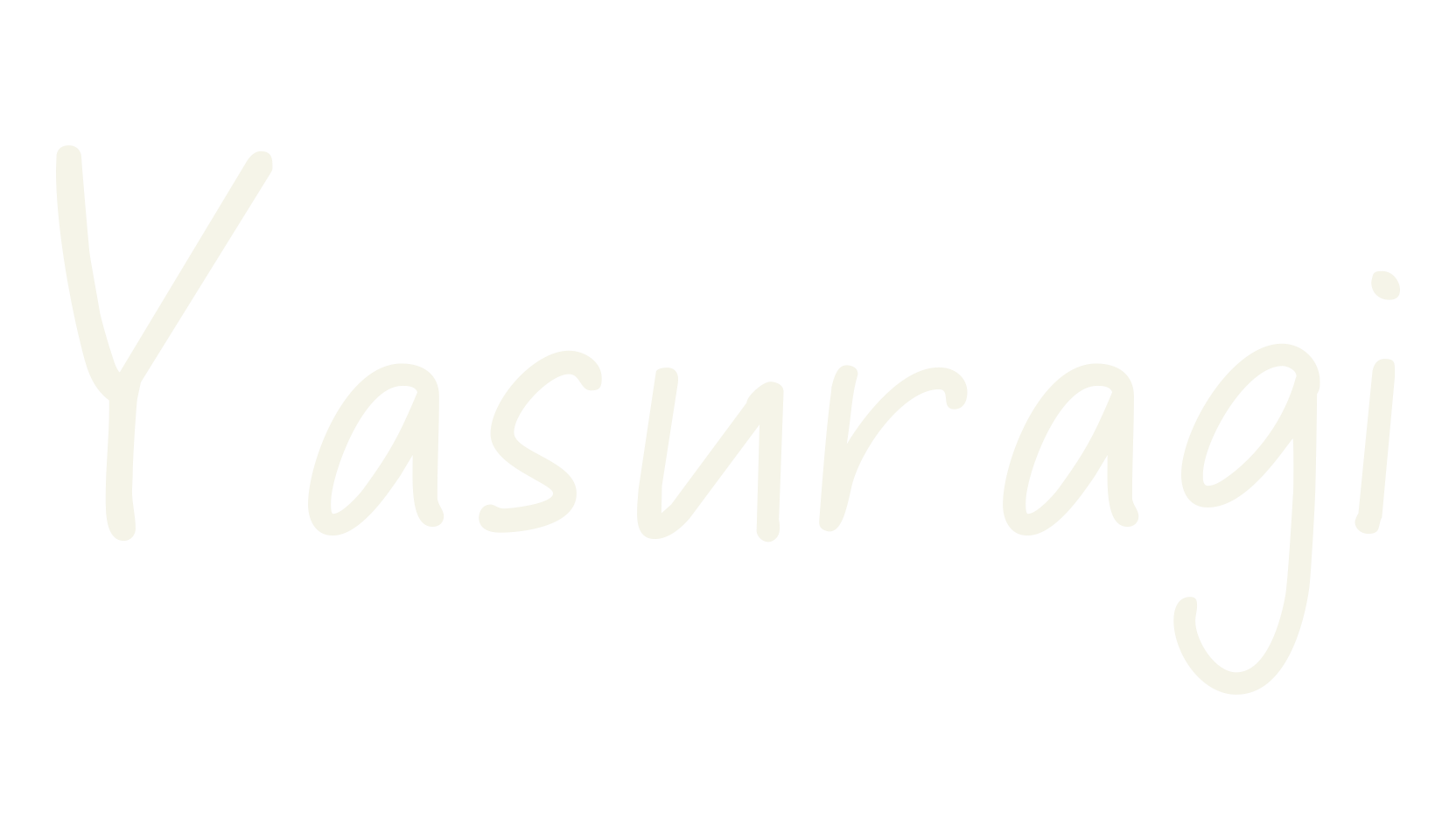 Yasuragi, fashion script font preview