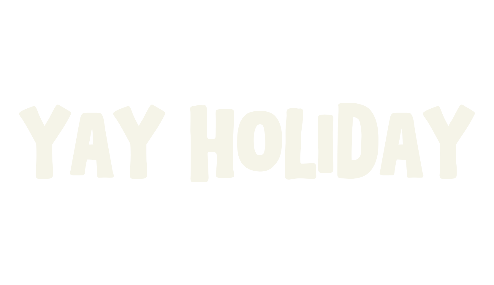 Yay Holiday, display market font preview