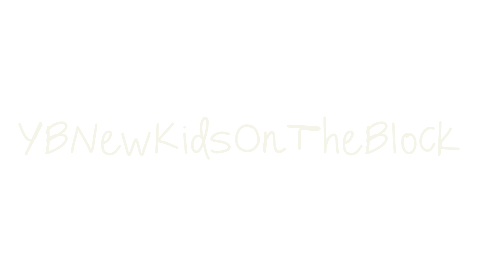 YBNewKidsOnTheBlock, fun font preview