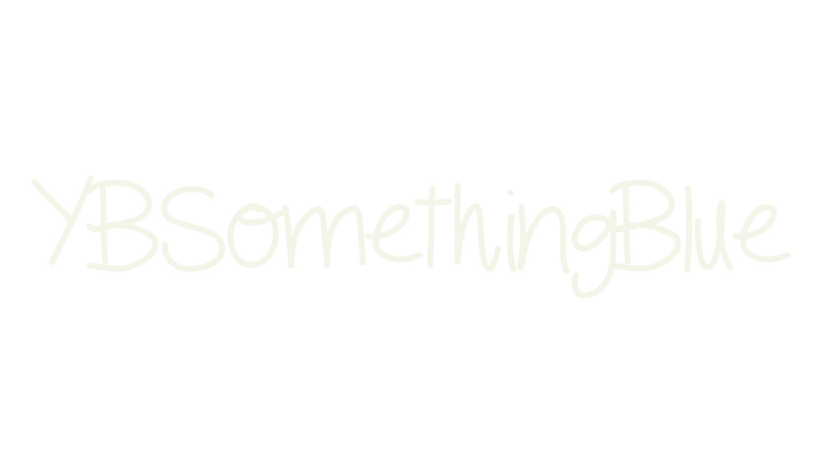 YBSomethingBlue, sketch font preview