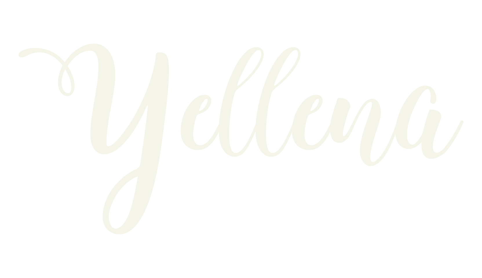 Yellena, girly font preview
