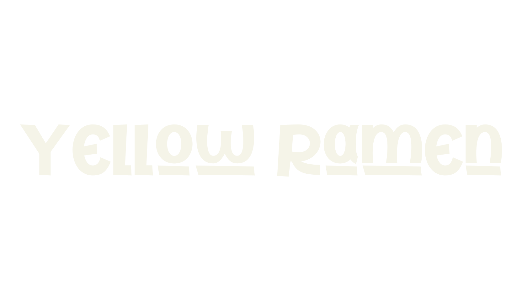 Yellow Ramen, fancy font preview