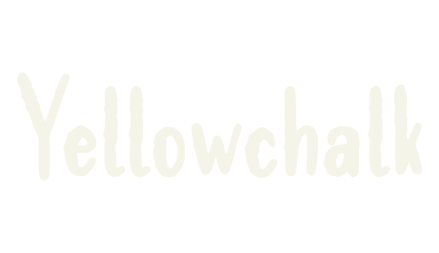 Yellowchalk, chalk font preview