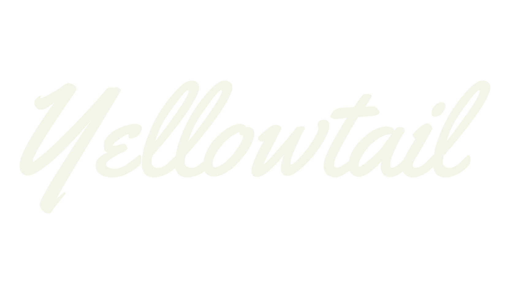 Yellowtail, fashion script font preview