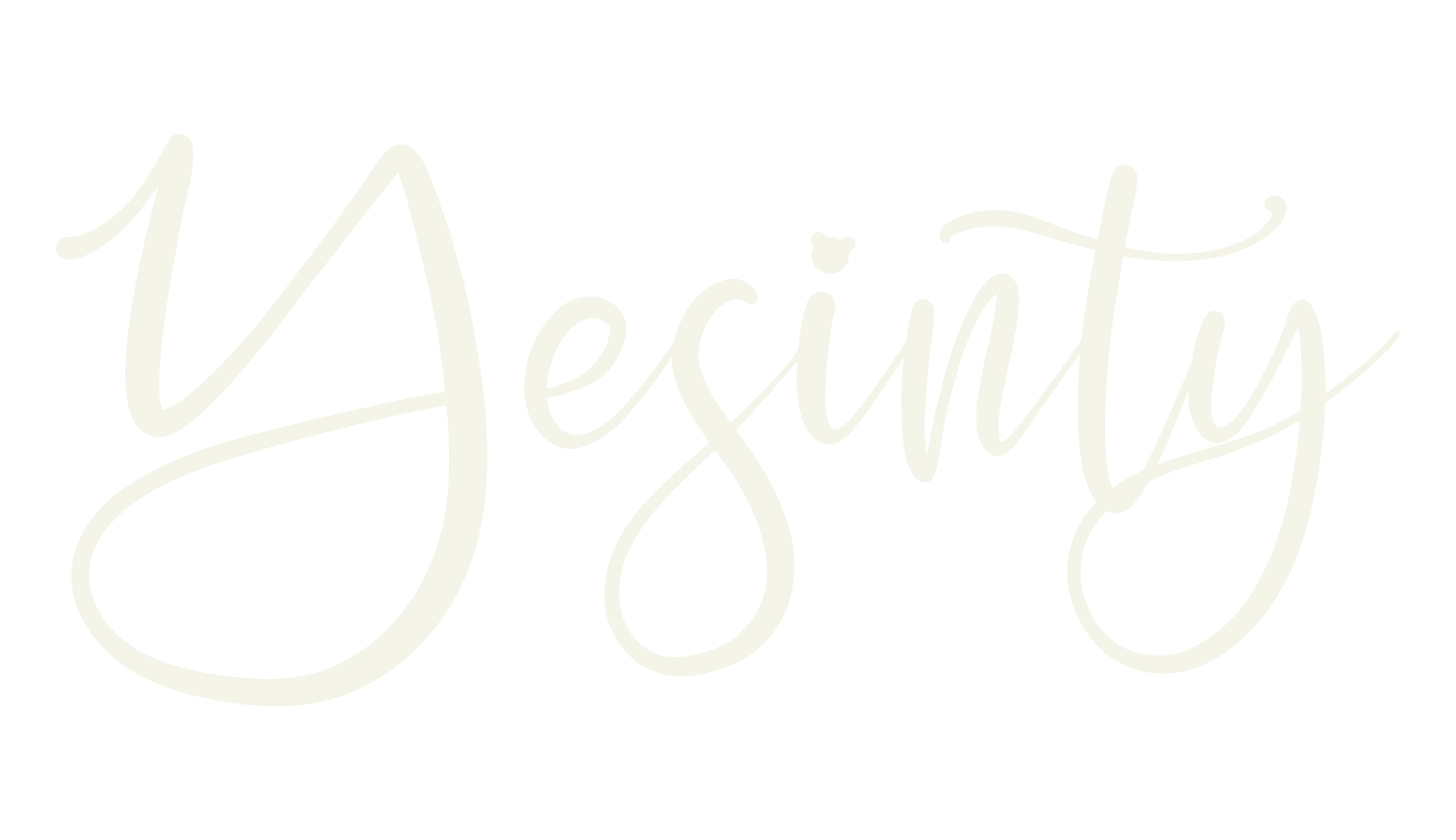 Yesinty, script font preview