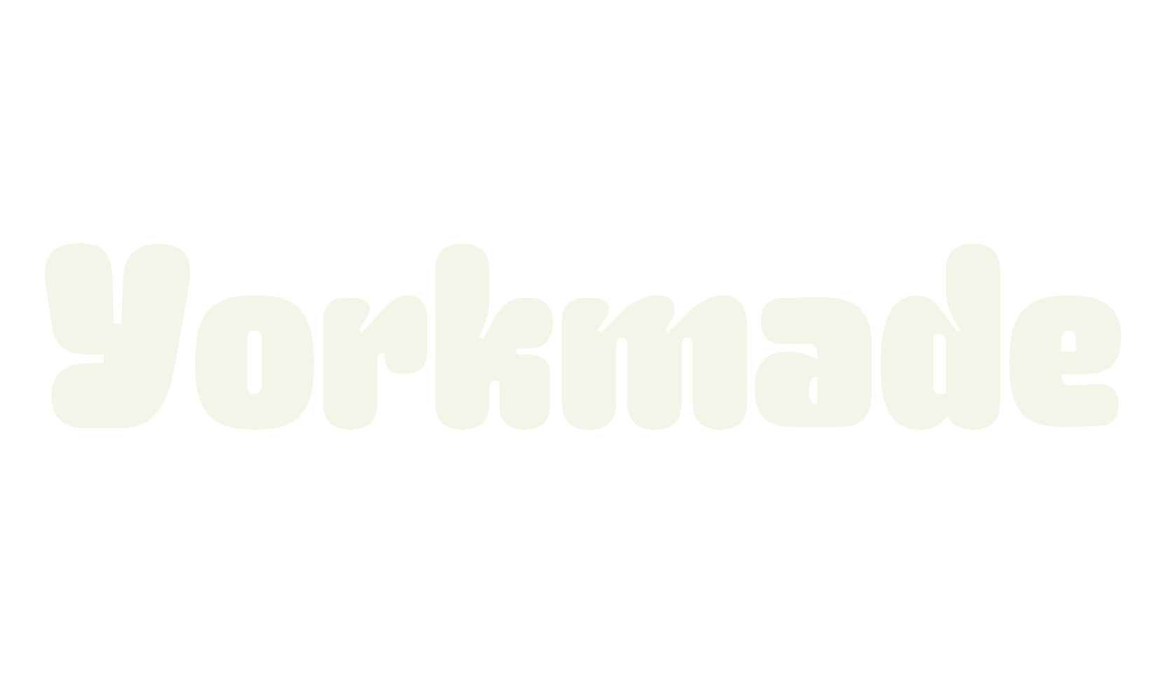 Yorkmade, rounded font preview