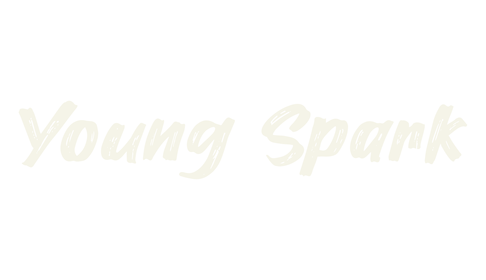 Young Spark, handwritten font preview
