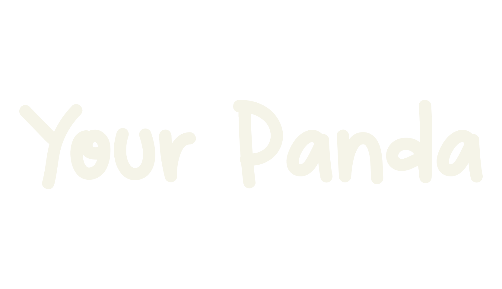 Your Panda, comic sans font preview