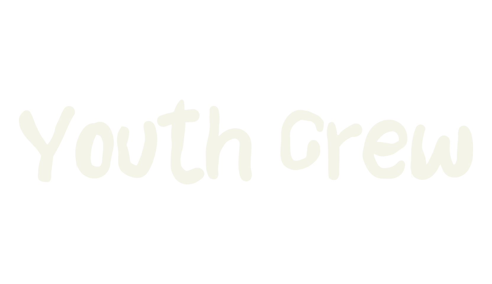 Youth Crew, album cover font preview