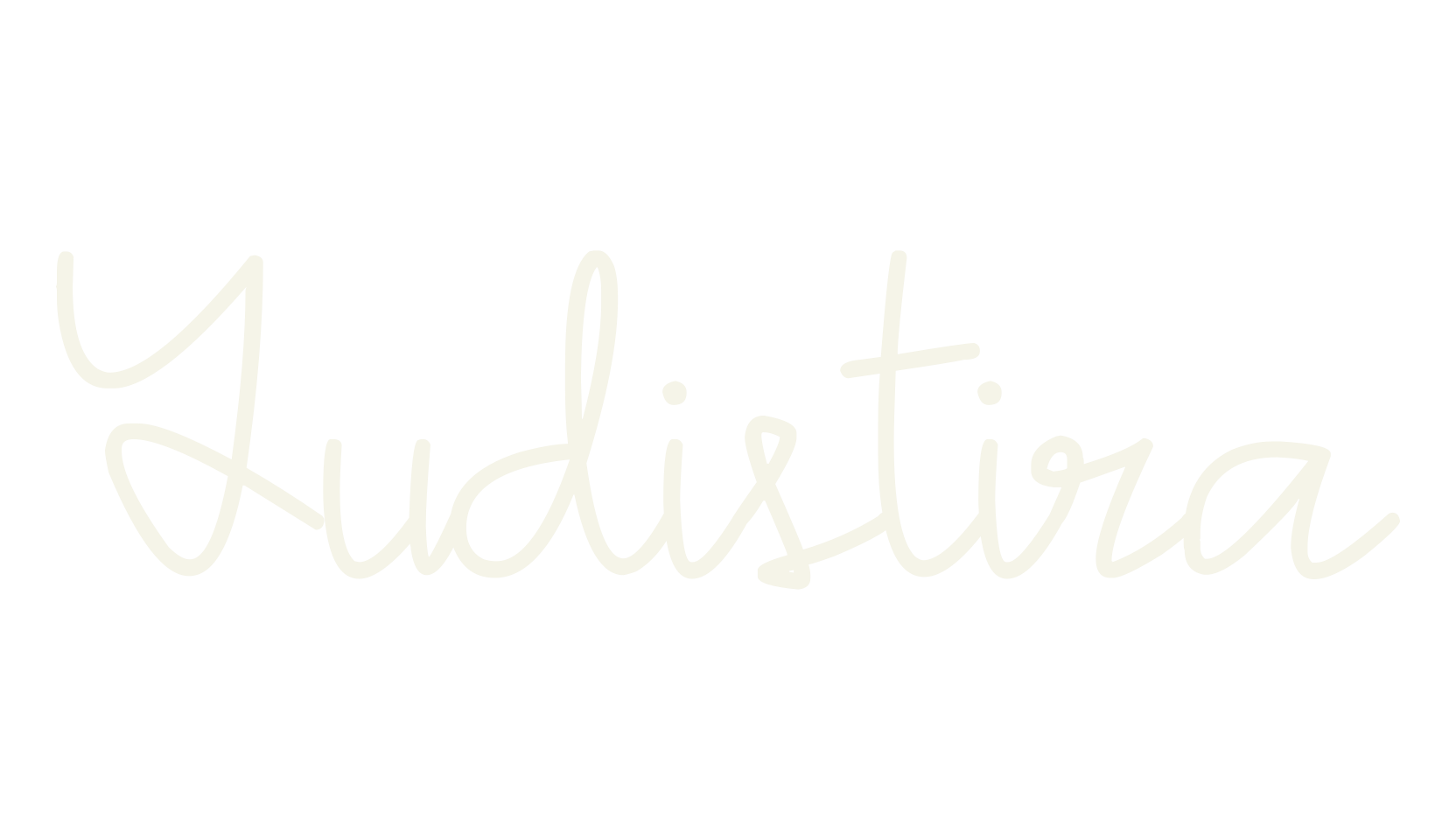 Yudistira, signature font preview