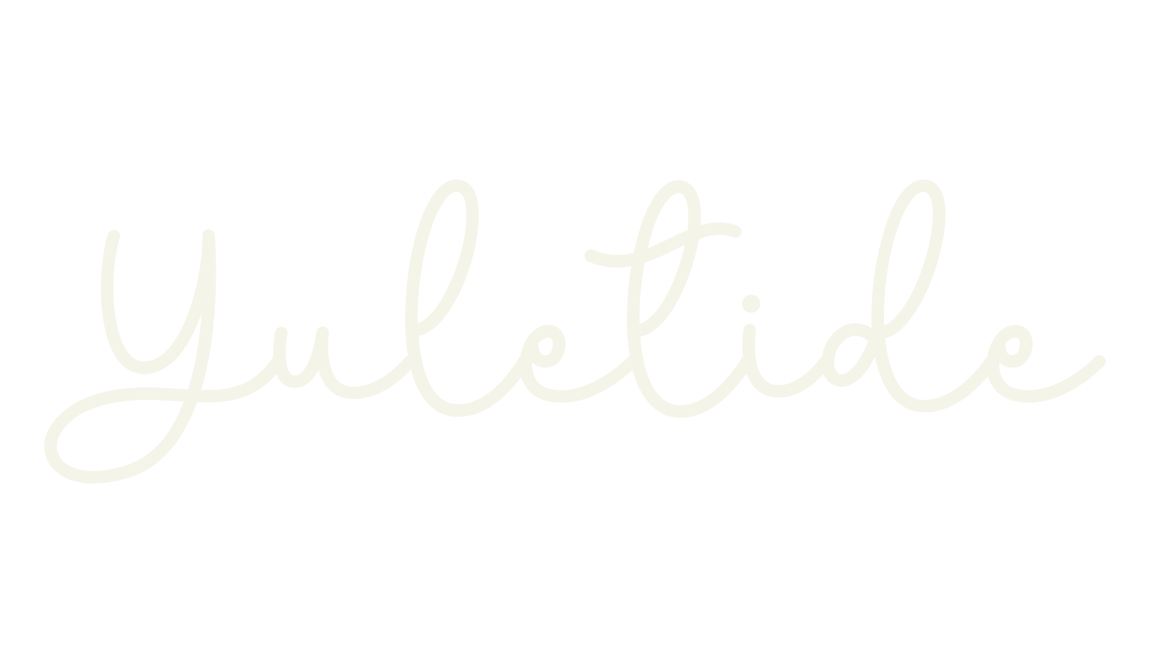 Yuletide, lettering font preview
