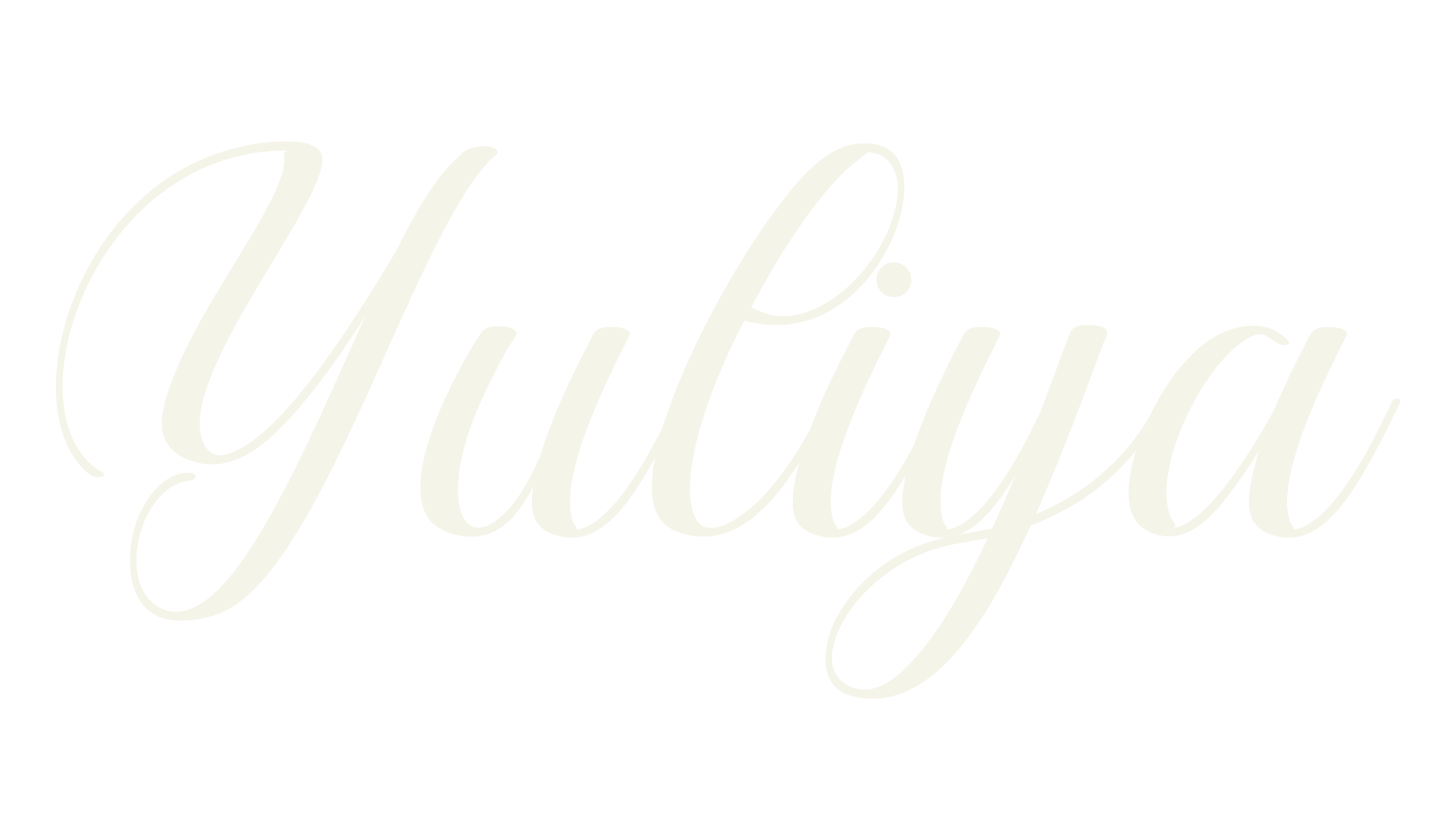 Yuliya, calligraphy font preview