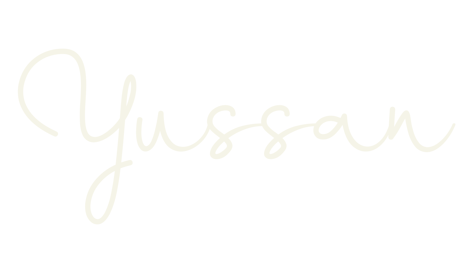 Yussan, lettering font preview