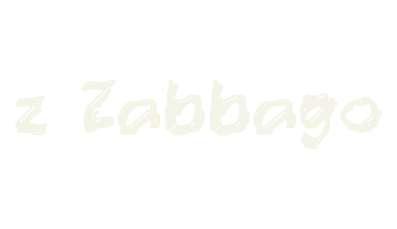 z Zabbago, display market font preview