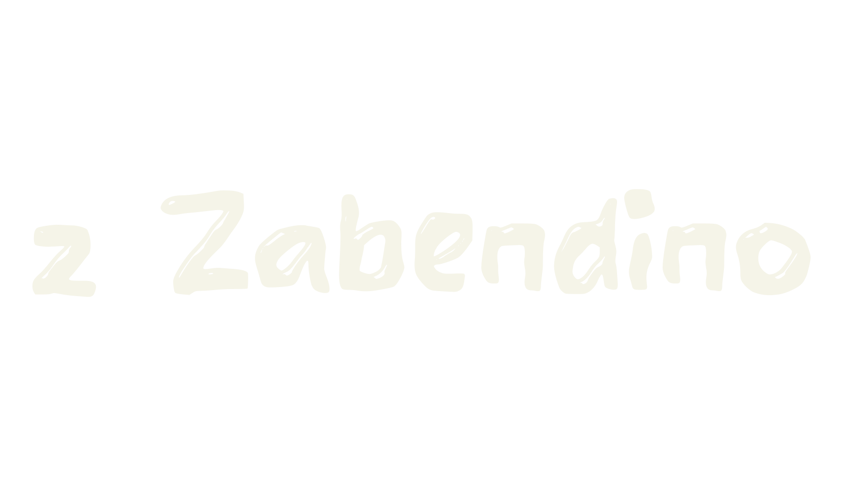 z Zabendino, display market font preview