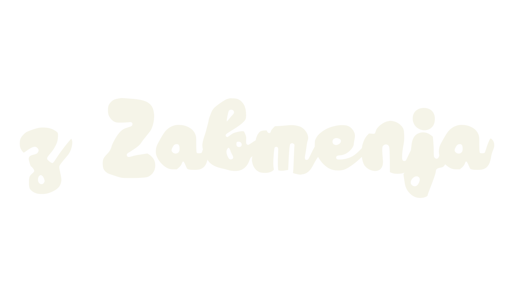z Zabmenja, fashion script font preview