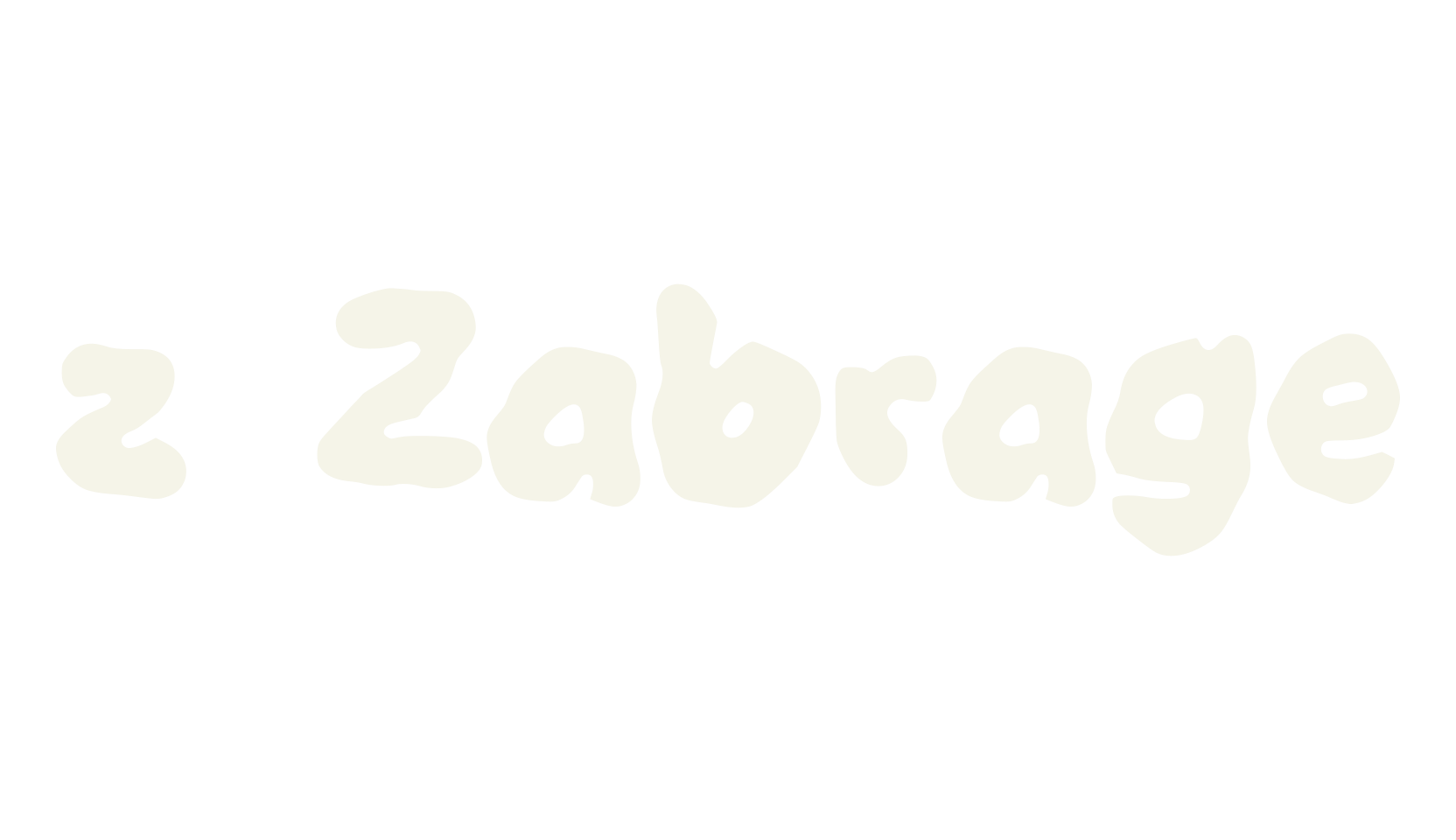 z Zabrage, display market font preview