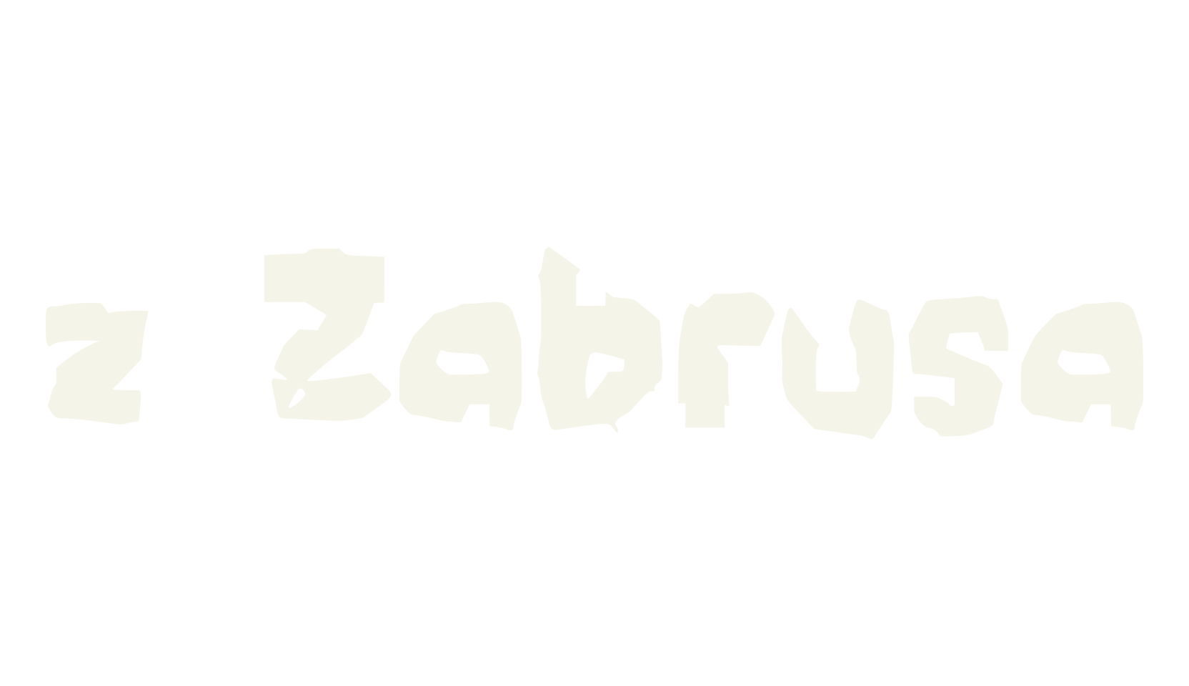 z Zabrusa, display market font preview