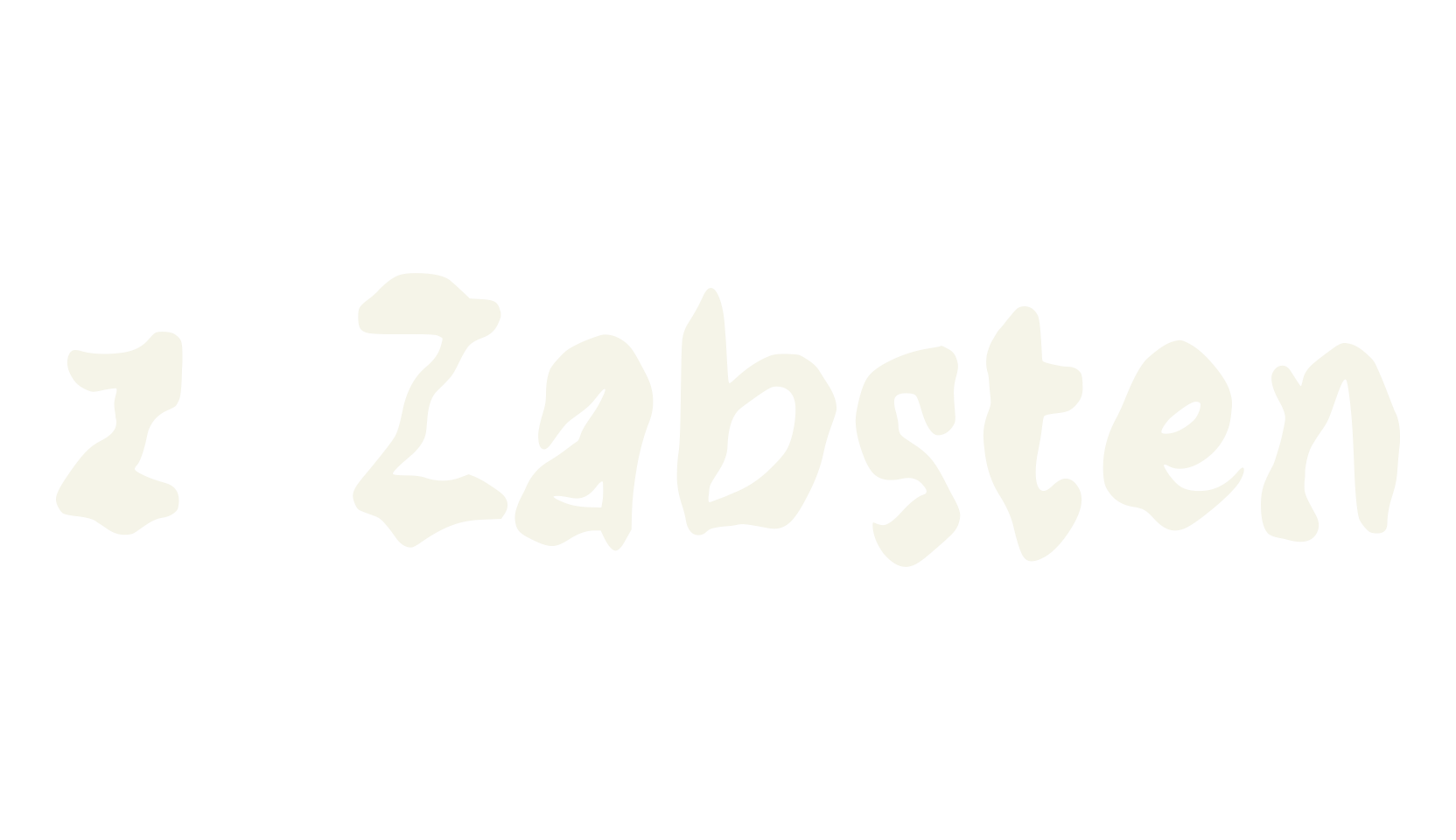 z Zabsten, display market font preview