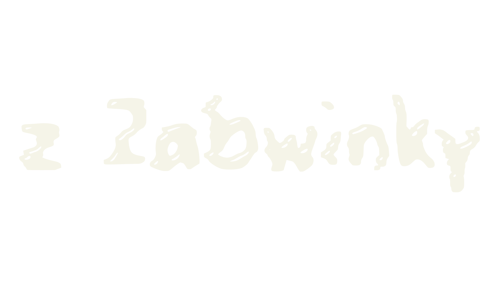 z Zabwinky, display market font preview