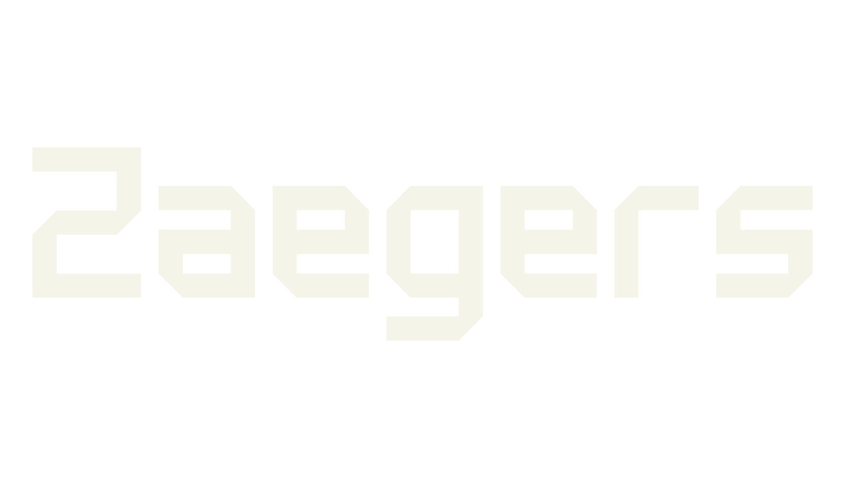 Zaegers, racing font preview