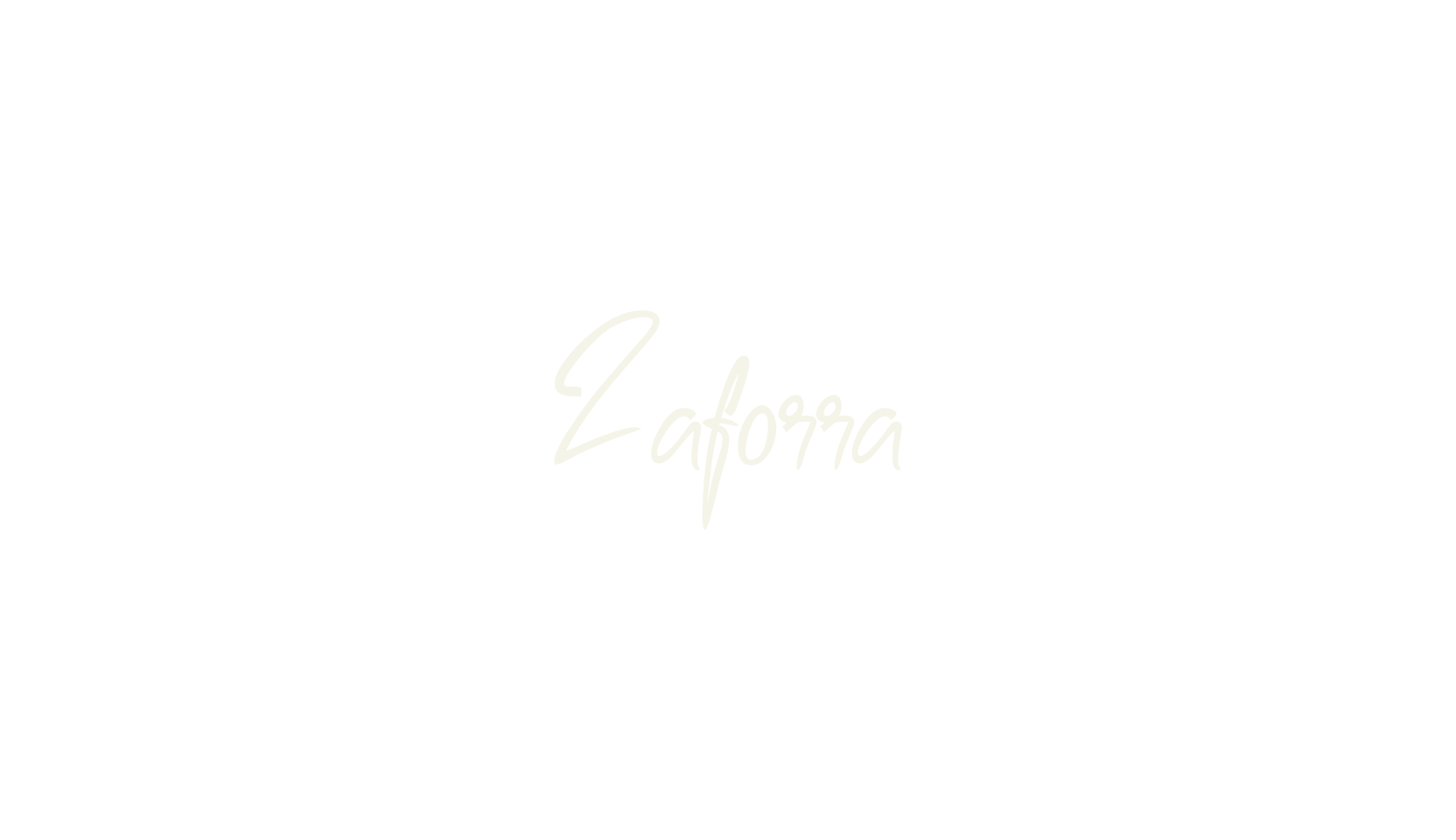 Zaforra, fancy font preview