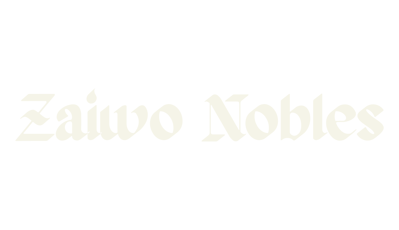 Zaiwo Nobles, tattoo font preview