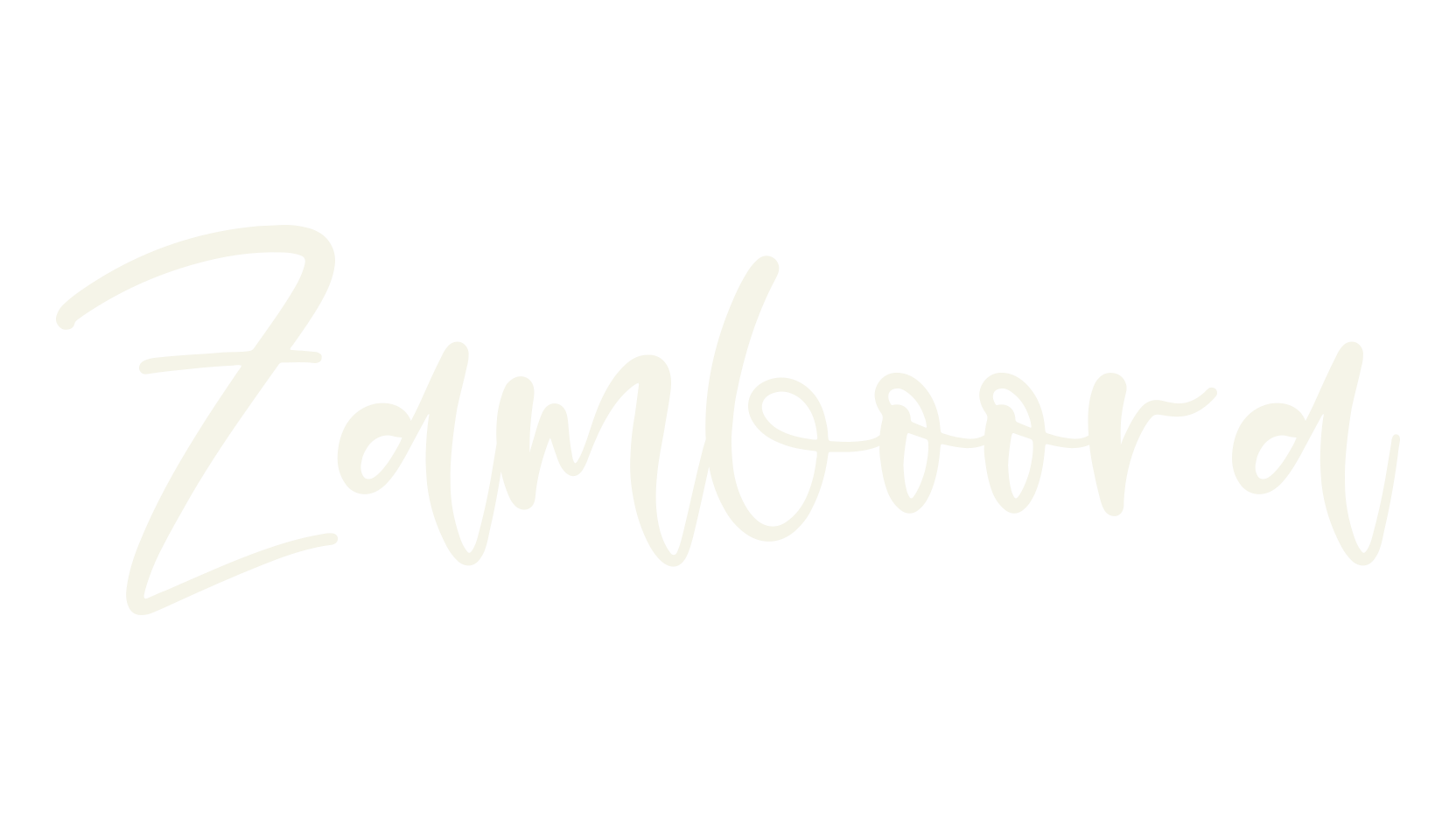 Zamboora, script font preview