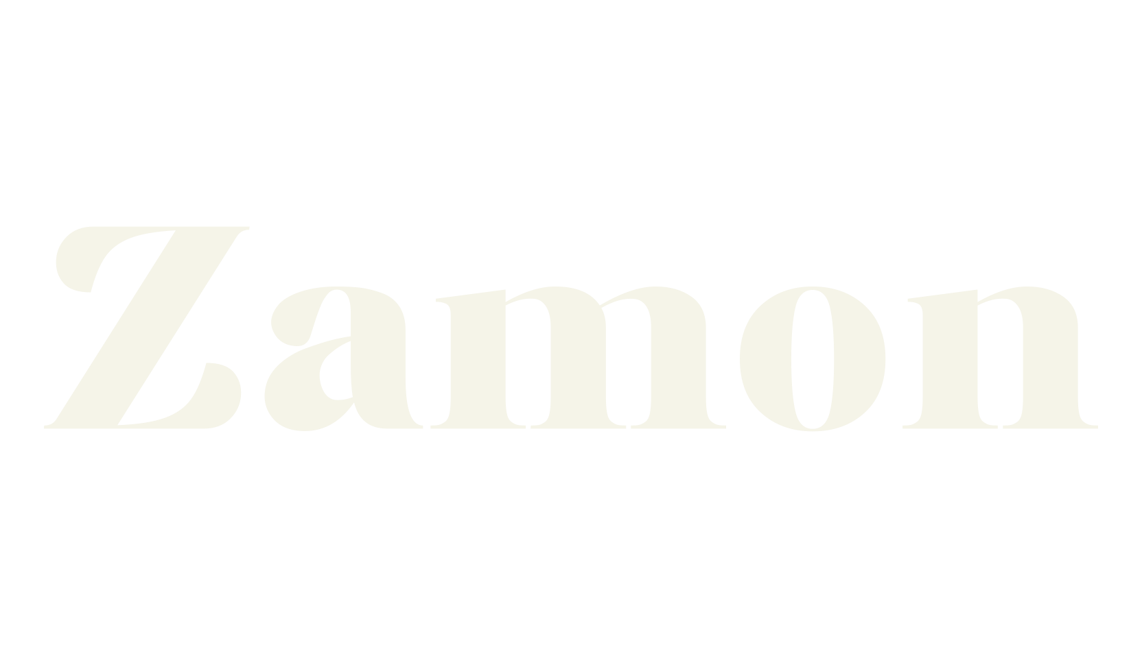 Zamon, pretty font preview