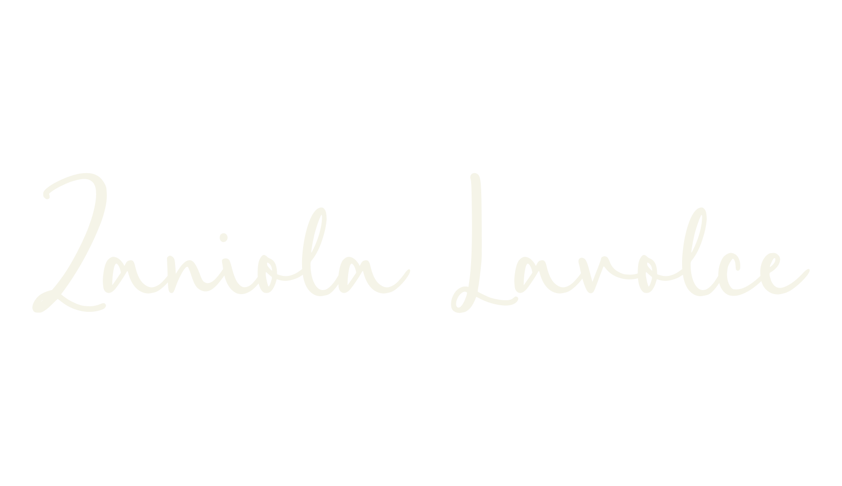 Zaniola Lavolce, fashion script font preview