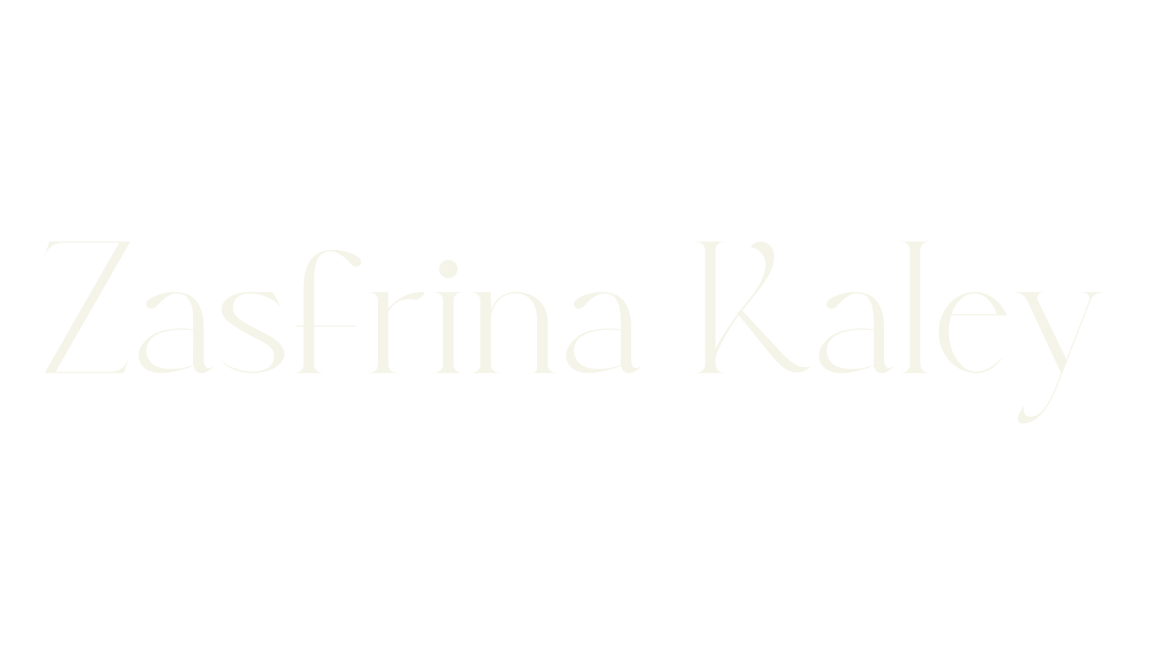 Zasfrina Kaley, sans serif font preview