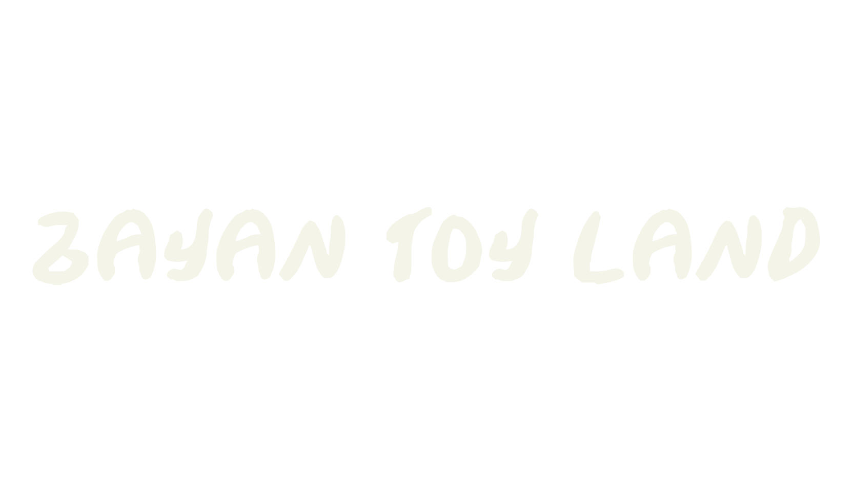 Zayan Toy Land, baby font preview