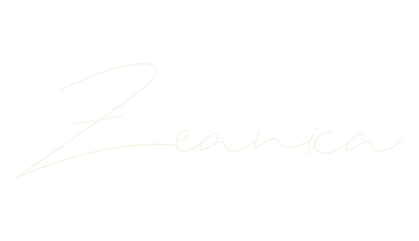 Zeanica, calligraphy font preview